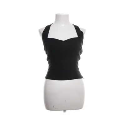 Haltertop (Zwart) van Collectif Nylon, Polyester