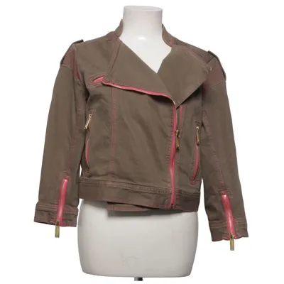 Biker jacket (Brown) from Matthew Williamson for H&M Cotton, Elastane