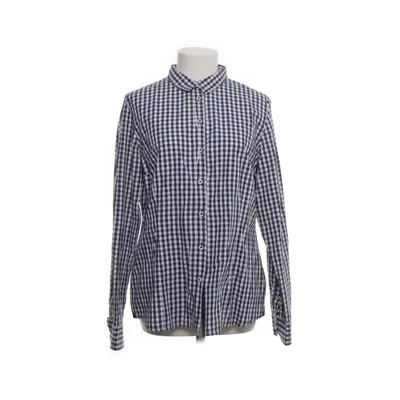 Shirt (Blue, White) from Peckott
