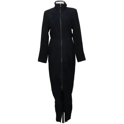 Maxi jurk (Zwart, Blauw) van Utzon