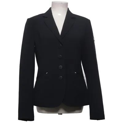 Reitjacke (Schwarz) von Equiline Elasthan, Polyester
