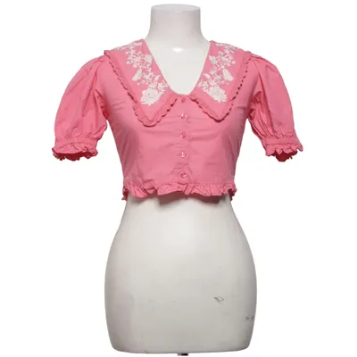 Top (Pink) from Miss Selfridge Petites Cotton, Polyester
