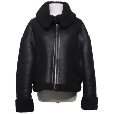 Shearlingjakke (Sort) fra Zara