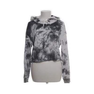 Capuchon sweater (Wit, Grijs) van Shein Katoen, Elastaan