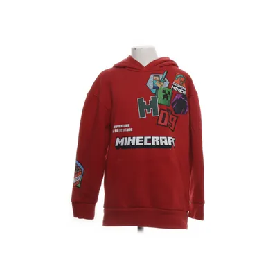 Huvtröja (Röd, Flerfärgad) från Minecraft Bomull, Polyester