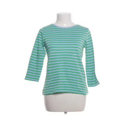 Langærmet t-shirt (Blå, Grøn) fra Cecil Bomuld