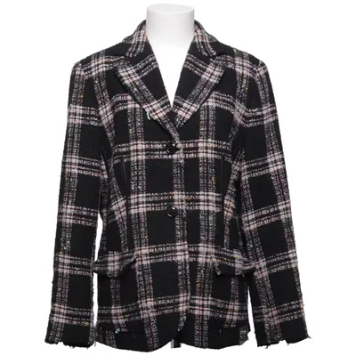 Blazer (Noir, Multicolore) de Apanage Acrylique, Polyamide, Viscose, Laine