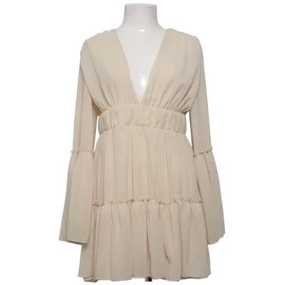 Kjole (Beige) fra Miss Polyester