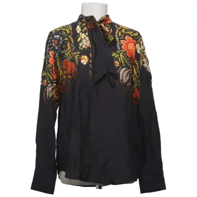 Blouse (Zwart, Meerkleurig) van Desigual Zijde, Viscose
