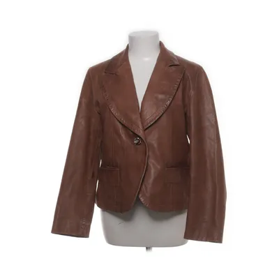 Leather blazer (Brown) from Inspire Leather