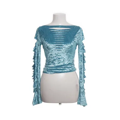 Top (Blue) from Jaded London Elastane, Polyester