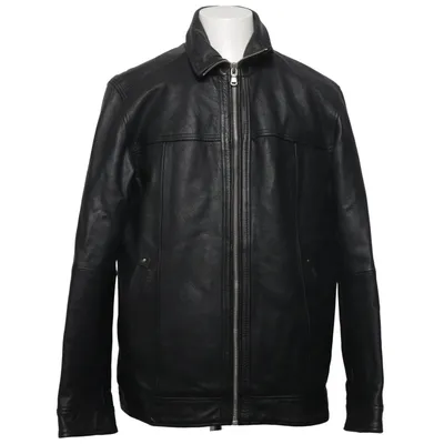 Läderjacka (Svart) från Meotine Skinn, Polyester