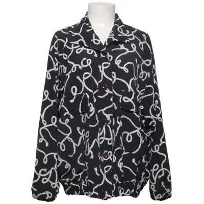 Jacket (Black, White) from Mighty Polyester