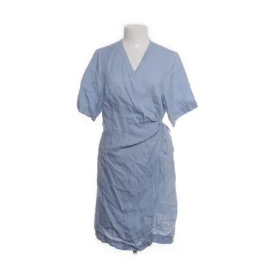 Wrap dress (Blue) from & Other Stories Linen