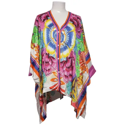 Blouse (Multicolored) from Grace Elastane, Viscose