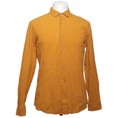 Chemise (Jaune) de Leif Nelson Coton, Lin