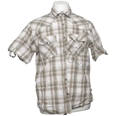 Korte mouwen shirt (Groen, Wit, Bruin) van Blue Katoen