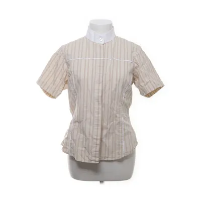 Kortärmad skjorta (Beige, Vit) från Cavallo Bomull, Elastan