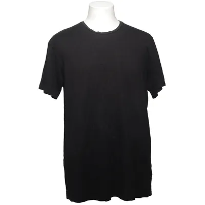 T-shirt (Sort) fra Daniele Fiesoli Elastan, Linned