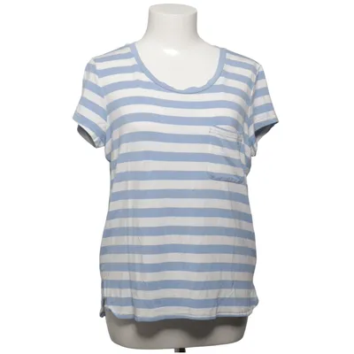 T-shirt (Bleu, Blanc) de Nümph Élasthane, Modal