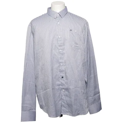 Shirt (Wit, Blauw) van Weekend Offender Katoen, Polyester