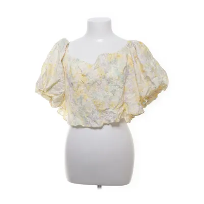 Top (Gul, Flerfarvet) fra H&M Polyamid, Viscose