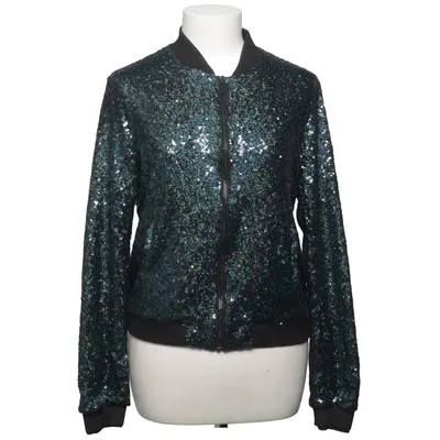 Bomberjack (Turquoise, Zwart) van Eleven Paris