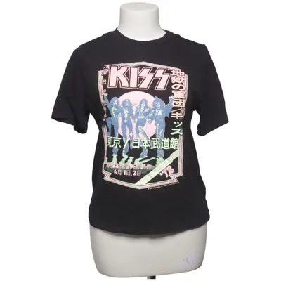 T-shirt (Sort, Flerfarvet) fra Divided by H&M Bomuld