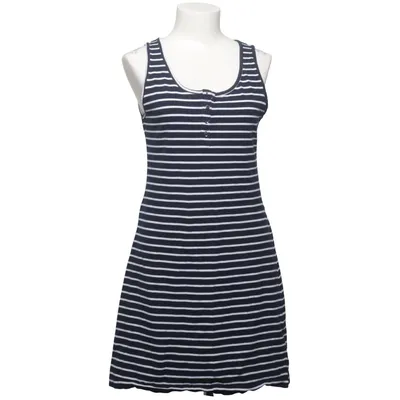 Jurk (Blauw, Wit) van Valerio Katoen
