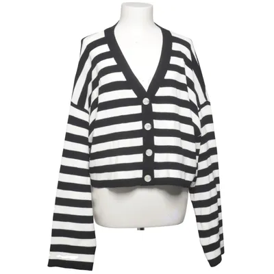 Cardigan (Sort, Hvid) fra Cider Polyester, Viscose