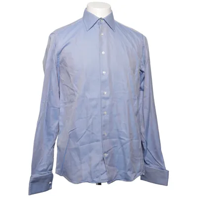 Shirt (Blue, White) from Jaguar Cotton
