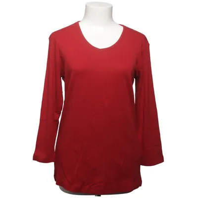 T-shirt à manches longues (Rouge) de Redgreen Coton, Modal
