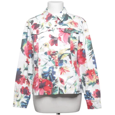 Veste en jean (Blanc, Multicolore) de Helline Coton, Élasthane