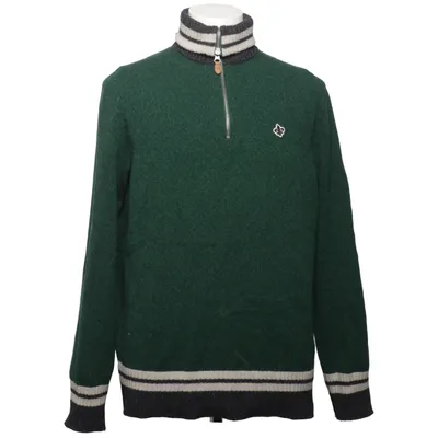 Sweater (Grøn, Grå, Beige) fra Morris Merinould