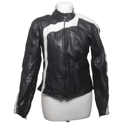 Motorjas (Zwart, Wit) van Probiker Leer, Polyester