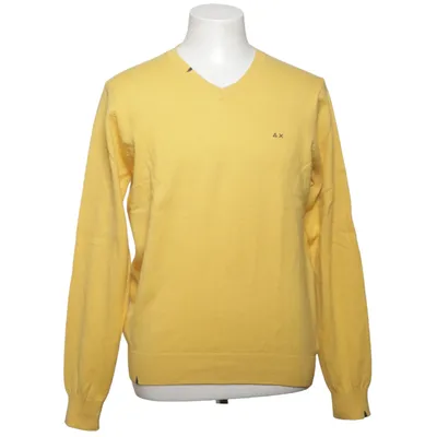 Pullover (Gul) från Sun68 Kashmir, Bomull