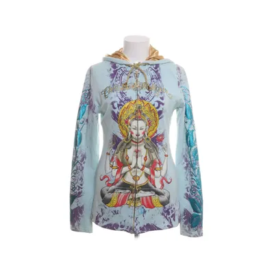 Hoodie (Blue, Multicolored) from Christian Audigier