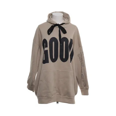 Capuchon sweater (Beige) van New Collection Katoen, Elastaan