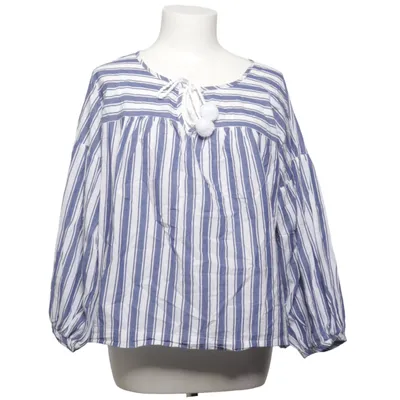 Blus (Blå, Vit) från Madewell Bomull
