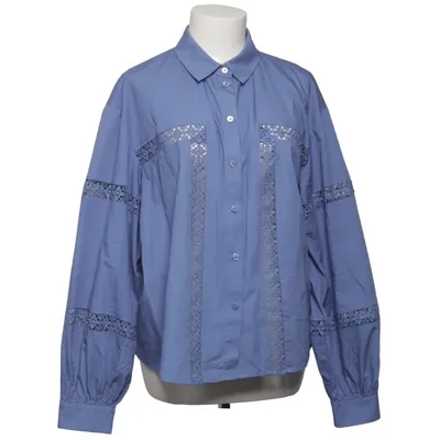 Blus (Blå) från Dobber Bomull, Polyester