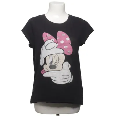 T-shirt (Sort, Pink, Hvid) fra Disney Bomuld