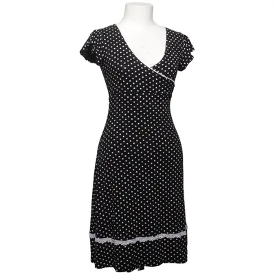 Dress (Black, White) from Savann Elastane, Viscose