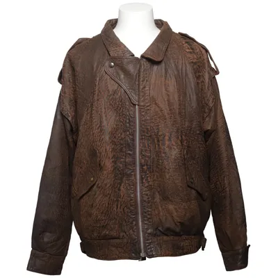 Lederjacke (Braun) von Gap Leder, Polyester