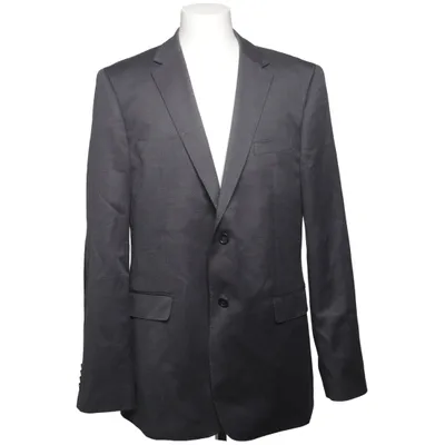 Blazer (Grå, Sort) fra Allan Clark Polyester, Silke, Uld