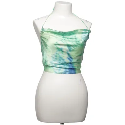 Halter neck top (Green, Blue, Multicolored) from Gina Tricot Polyester