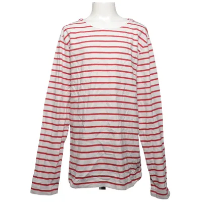 Långärmad t-shirt (Röd, Vit) från Cyrillus Bomull
