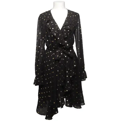 Wikkeljurk (Zwart, Goud) van Colourful Rebel Polyester
