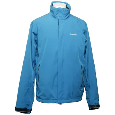 Outdoor jacket (Blue) from Four D Polyamide, Polyester