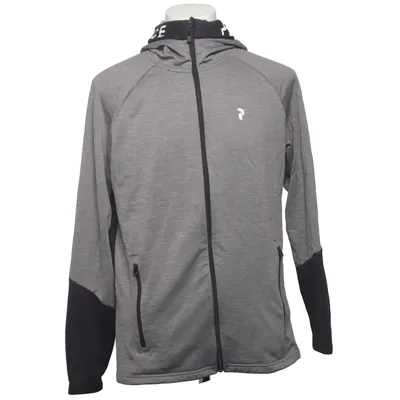 Hættetrøje (Grå, Sort) fra Peak Performance Elastan, Polyester