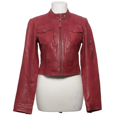 Lederjacke (Rot) von CKN of Scandinavia Leder, Polyester